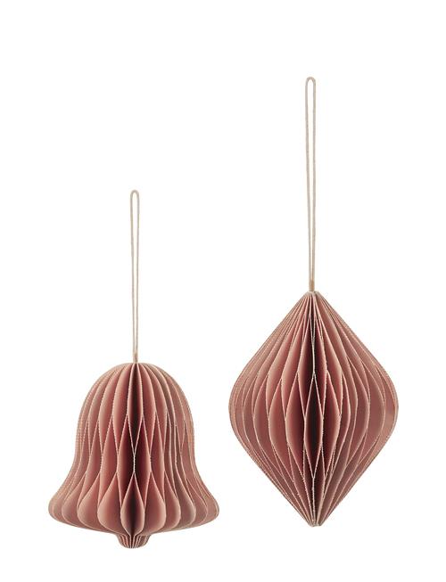 Broste Copenhagen Christmas Mix Ornaments Broste Copenhagen Pink