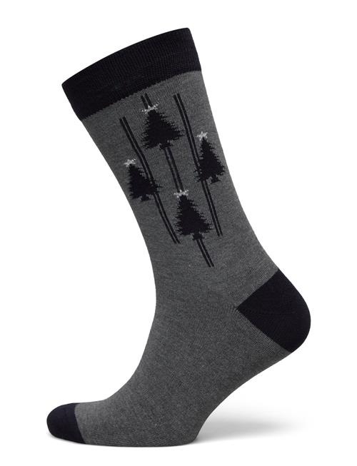 Lindbergh Christmas Bamboo Sock Lindbergh Grey