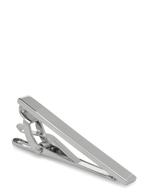 Lindbergh Black Tie Clip Short Lindbergh Black Silver