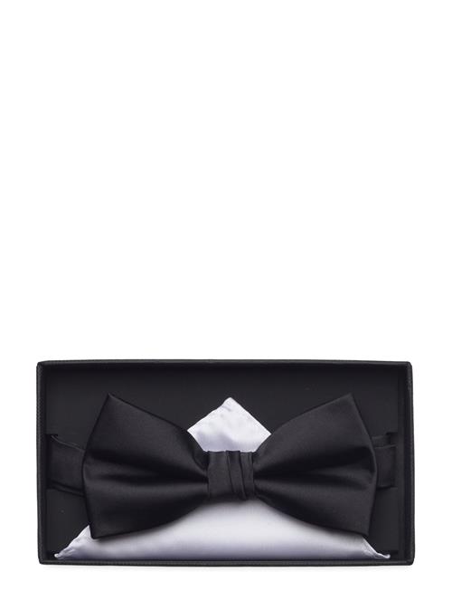 Lindbergh Black Polyester Bow Tie Lindbergh Black Black