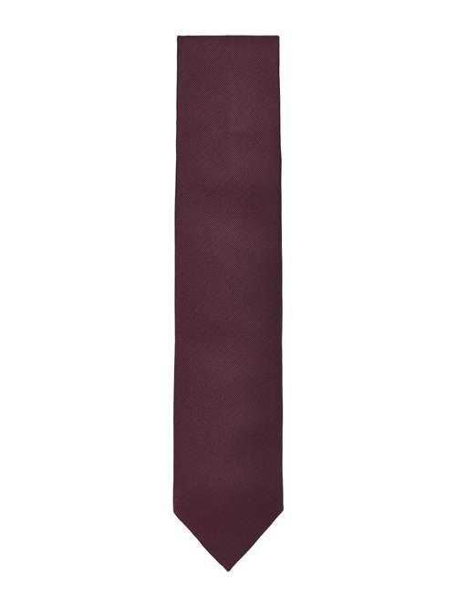 Polyester Tie 7 Cmpolyester Tie 7 Cm Lindbergh Black Burgundy