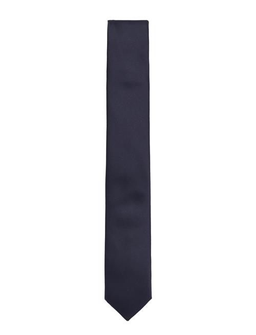 Lindbergh Black Polyester Tie 5 Cm Lindbergh Black Navy