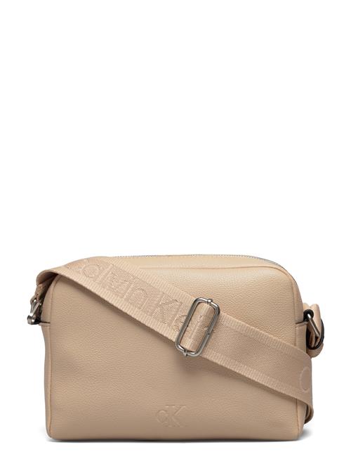 Calvin Klein Over Webbing Camera Bag21 Pu Calvin Klein Beige