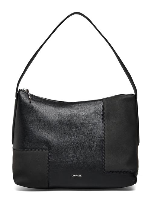 Calvin Klein Ck Block Shoulder Bag_Nubuck Calvin Klein Black