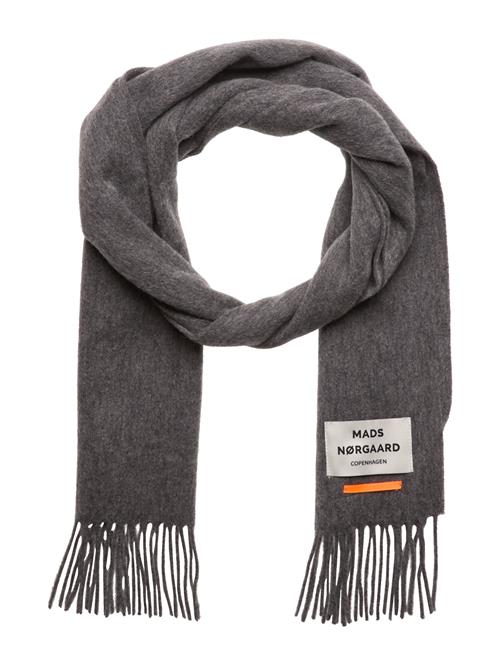 Mads Nørgaard Woven Wool Tessa Scarf Mads Nørgaard Grey