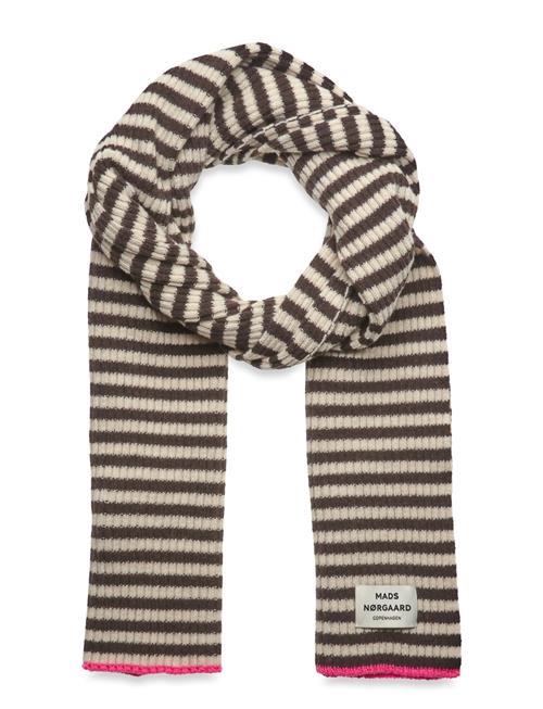 Mads Nørgaard Recycled Iceland Grafenau Scarf Mads Nørgaard Brown