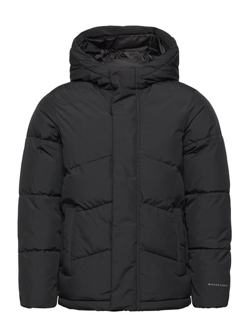 Se Jack & Jones Jjworld Puffer Jacket Jnr Jack & J S Black ved Booztlet