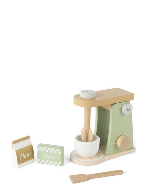 Dantoy Blender Wood In Gift Box 4 Parts Dantoy Patterned