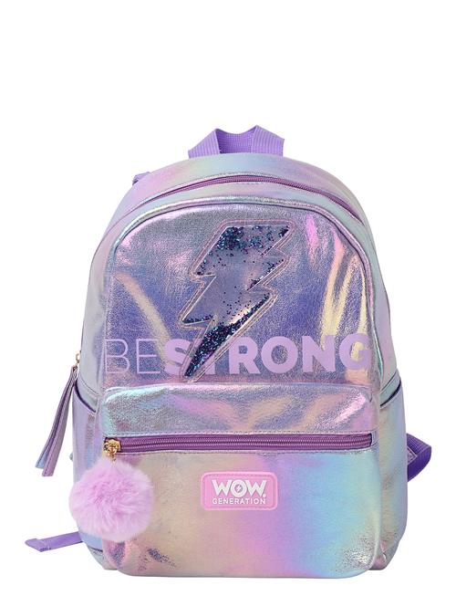 Se WOW Generation Wow® Generation, Backpack With Glitter WOW Generation Patterned ved Booztlet