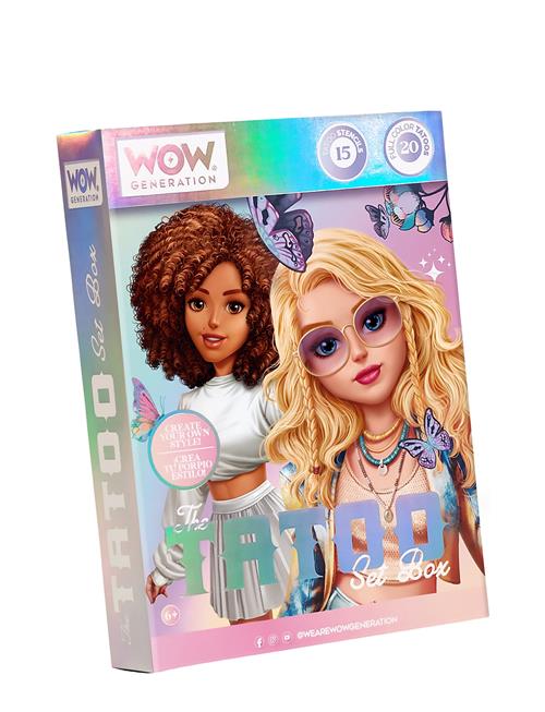 Se WOW Generation Wow® Generation, Tatoo Set Box WOW Generation Patterned ved Booztlet