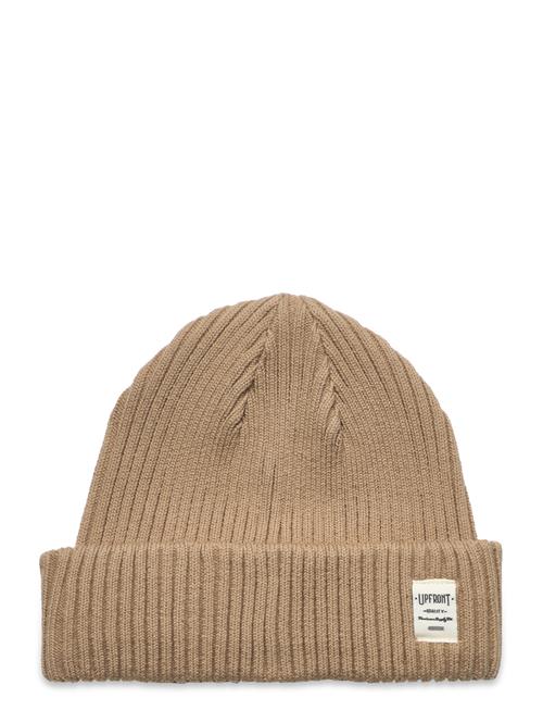 Se Upfront Bridge Beanie Upfront Brown ved Booztlet