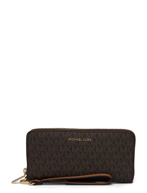 Se Michael Kors Travel Continental Michael Kors Brown ved Booztlet