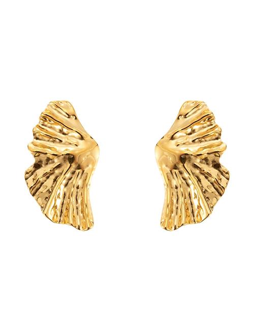 By Jolima Feather Earring By Jolima Gold