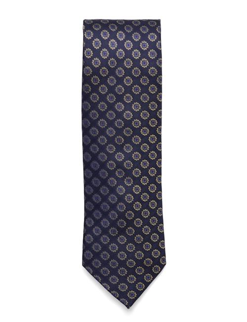 Se AN IVY Navy Woven Flower Silk Tie AN IVY Navy ved Booztlet