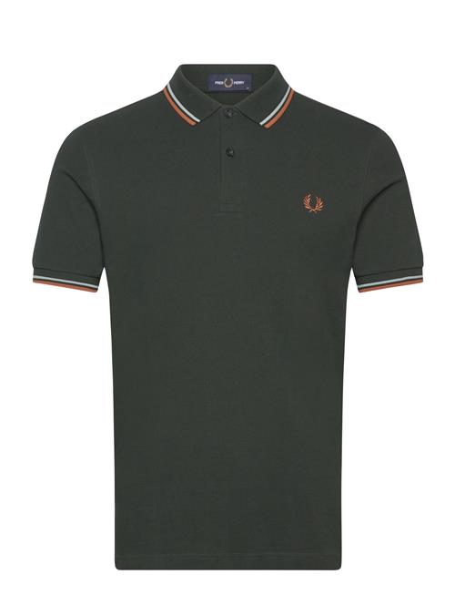 Fred Perry Twin Tipped Fp Shirt Fred Perry Green