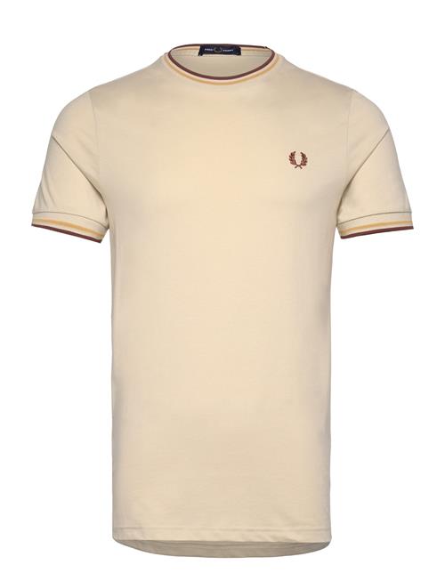 Fred Perry Twin Tipped T-Shirt Fred Perry Cream