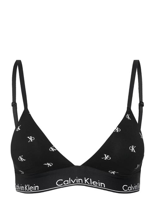 Se Calvin Klein Lightly Lined Triangle Calvin Klein Black ved Booztlet