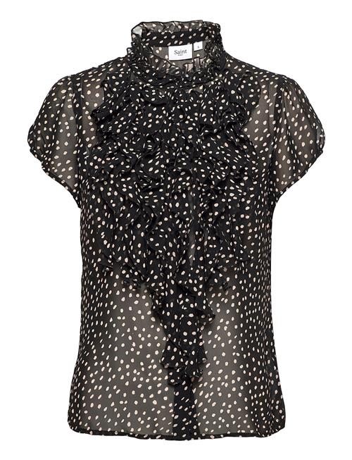 Liljasz Drea Ss Shirt Saint Tropez Black