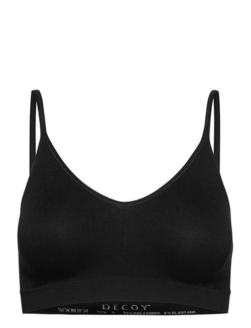 Decoy Bra Top W/Narrow Straps Decoy Black