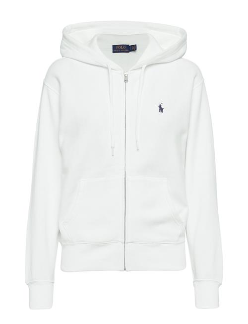 Se Polo Ralph Lauren Fleece Full-Zip Hoodie Polo Ralph Lauren White ved Booztlet