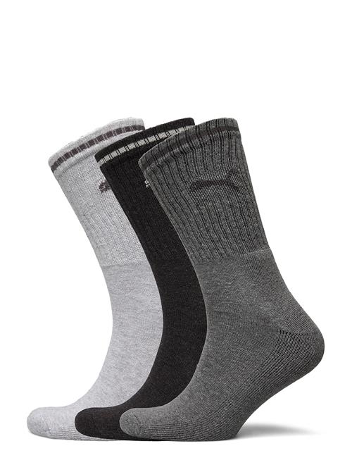 PUMA Puma Unisex Striped Crew Sock 3P PUMA Grey