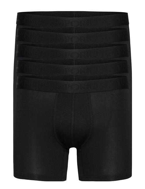 5Pk Base Bamboo Boxer Panos Emporio Black