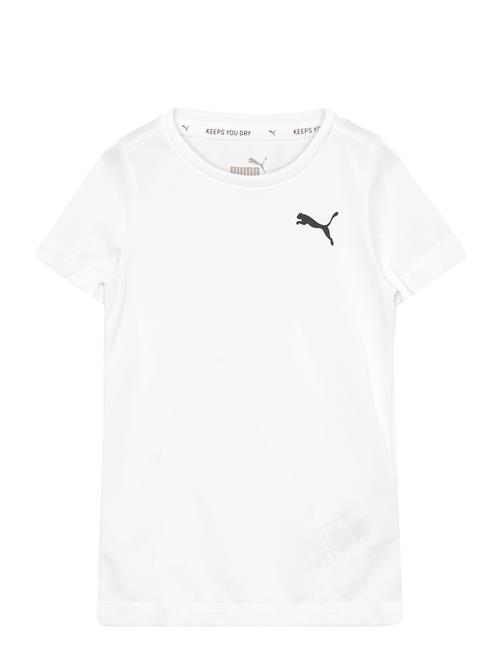 Active Small Logo Tee B PUMA White