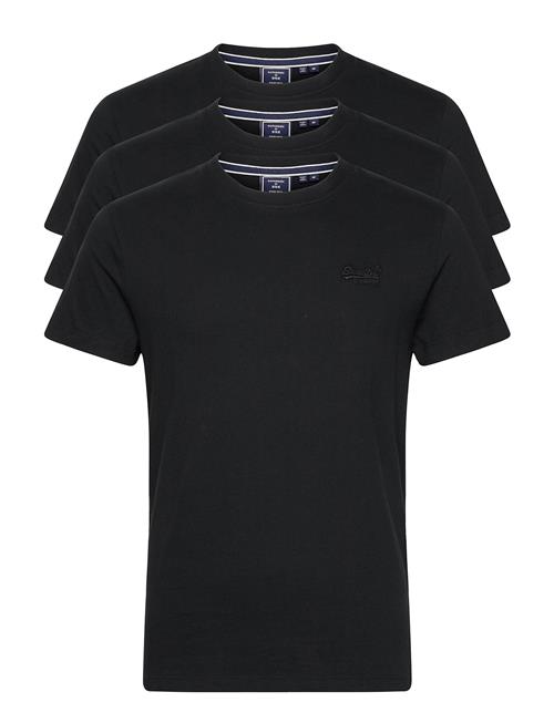 Superdry Vle Tee Triple Pack Superdry Black