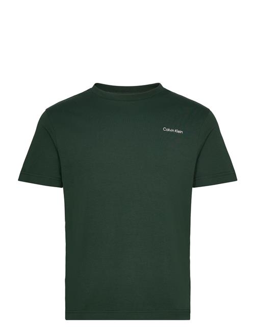 Micro Logo Interlock T-Shirt Calvin Klein Green