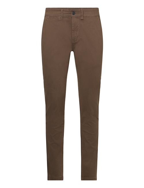 Se Lindbergh Structure Superflex Chinos Lindbergh Brown ved Booztlet