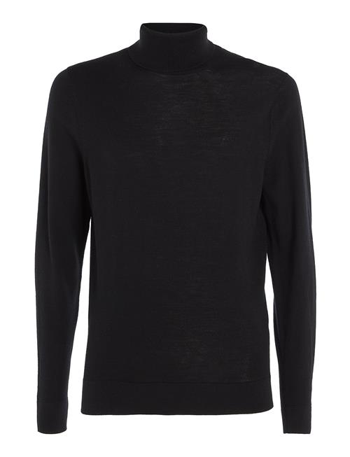 Calvin Klein Merino Rws Turtle Neck Calvin Klein Black