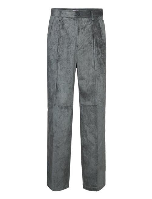 Se Filippa K Crushed Corduroy Trousers Filippa K Grey ved Booztlet