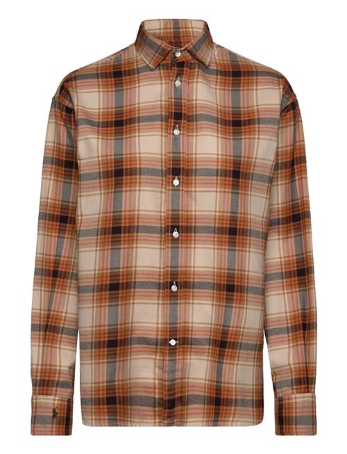 Polo Ralph Lauren Relaxed Fit Plaid Cotton Shirt Polo Ralph Lauren Brown