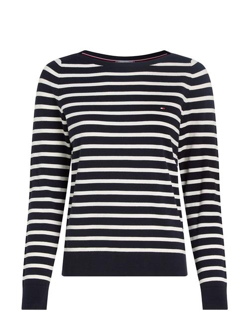 Co Jersey Stitch Boat-Nk Ls Swt Tommy Hilfiger Navy