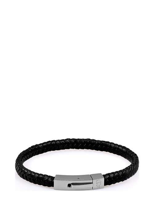 edd. Leather Bracelet Singel Edd. Black