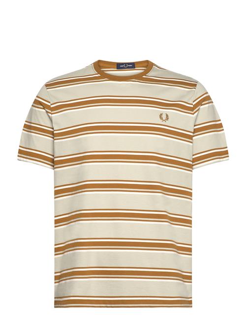 Fred Perry Stripe T-Shirt Fred Perry Beige