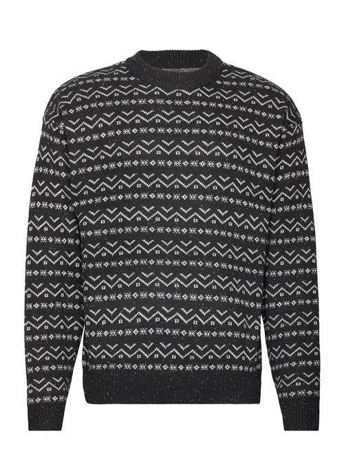 Se Jack & Jones Jorcosy Knit Crew Neck Jack & J S Black ved Booztlet