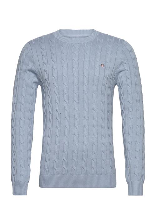 GANT Cotton Cable C-Neck GANT Blue