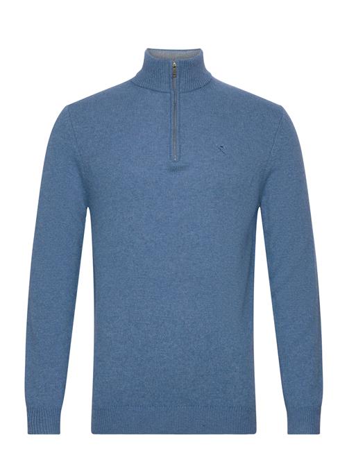 Hackett London Lambswool Hzip Hackett London Blue