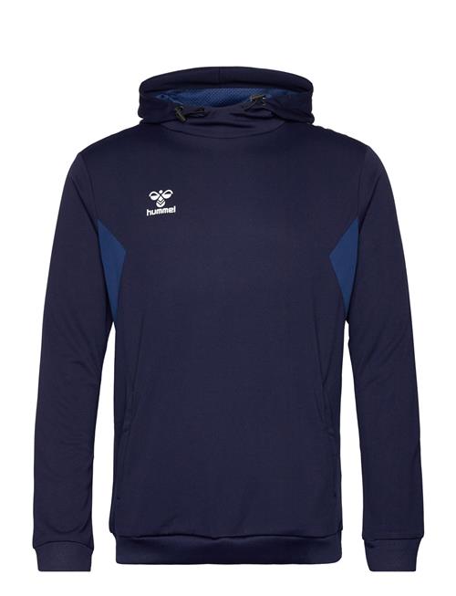 Se Hummel Hmlauthentic Pl Hoodie Hummel Navy ved Booztlet