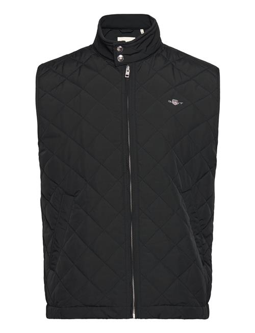 Se GANT Quilted Windcheater Vest GANT Black ved Booztlet