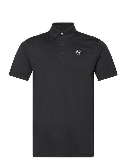 PUMA Golf Pure Solid Polo PUMA Golf Black