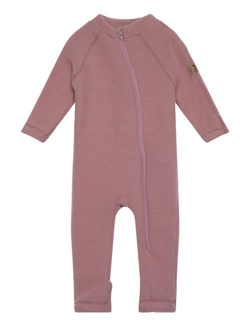 Wool Baby Suit Mikk-line Pink