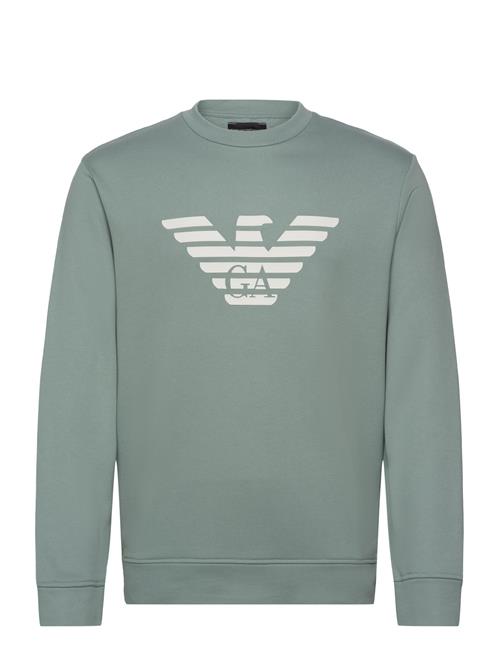 Se Emporio Armani Sweatshirt Emporio Armani Green ved Booztlet