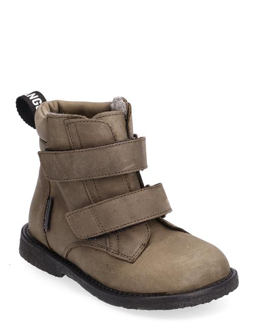 ANGULUS Boots - Flat - With Velcro ANGULUS Khaki