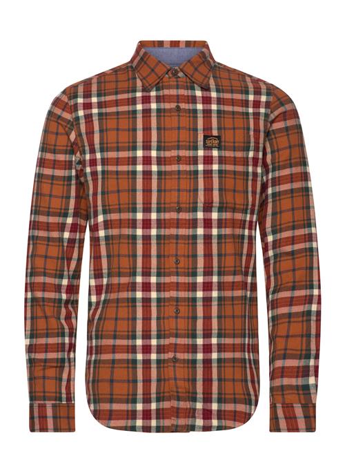 Superdry L/S Cotton Lumberjack Shirt Superdry Orange