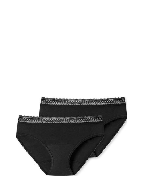 Schiesser Period Briefs 2-Pack Lace Black - Secret Care Schiesser Black