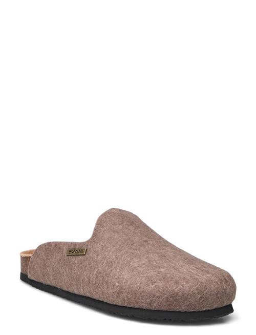 Exani Felt Slipper M Exani Brown