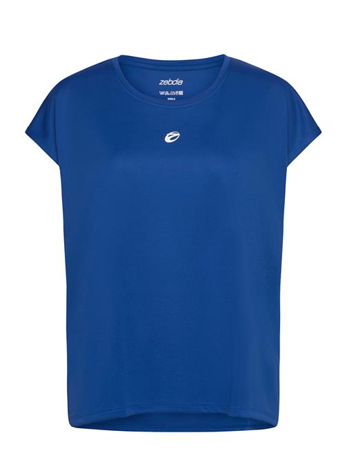 Women Loose Fit T-Shirt ZEBDIA Blue