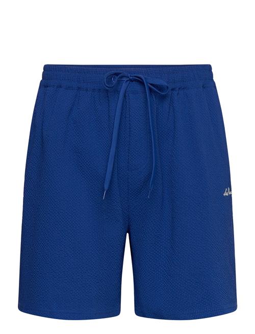 Les Deux Stan Seersucker Swim Shorts 2.0 Les Deux Blue